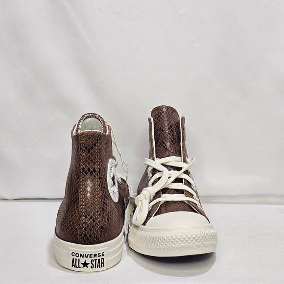 Converse Women's CTAS Snakeskin Print Hi Tops Size 7.5 A13393C NWT - Picture 7 of 8